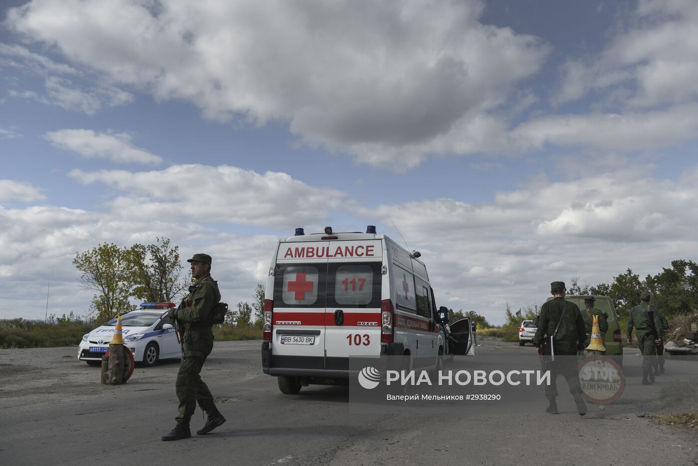 Обмен военнопленными между ДНР, ЛНР и Украиной в Луганской области