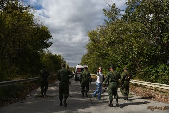 Обмен военнопленными между ДНР, ЛНР и Украиной в Луганской области