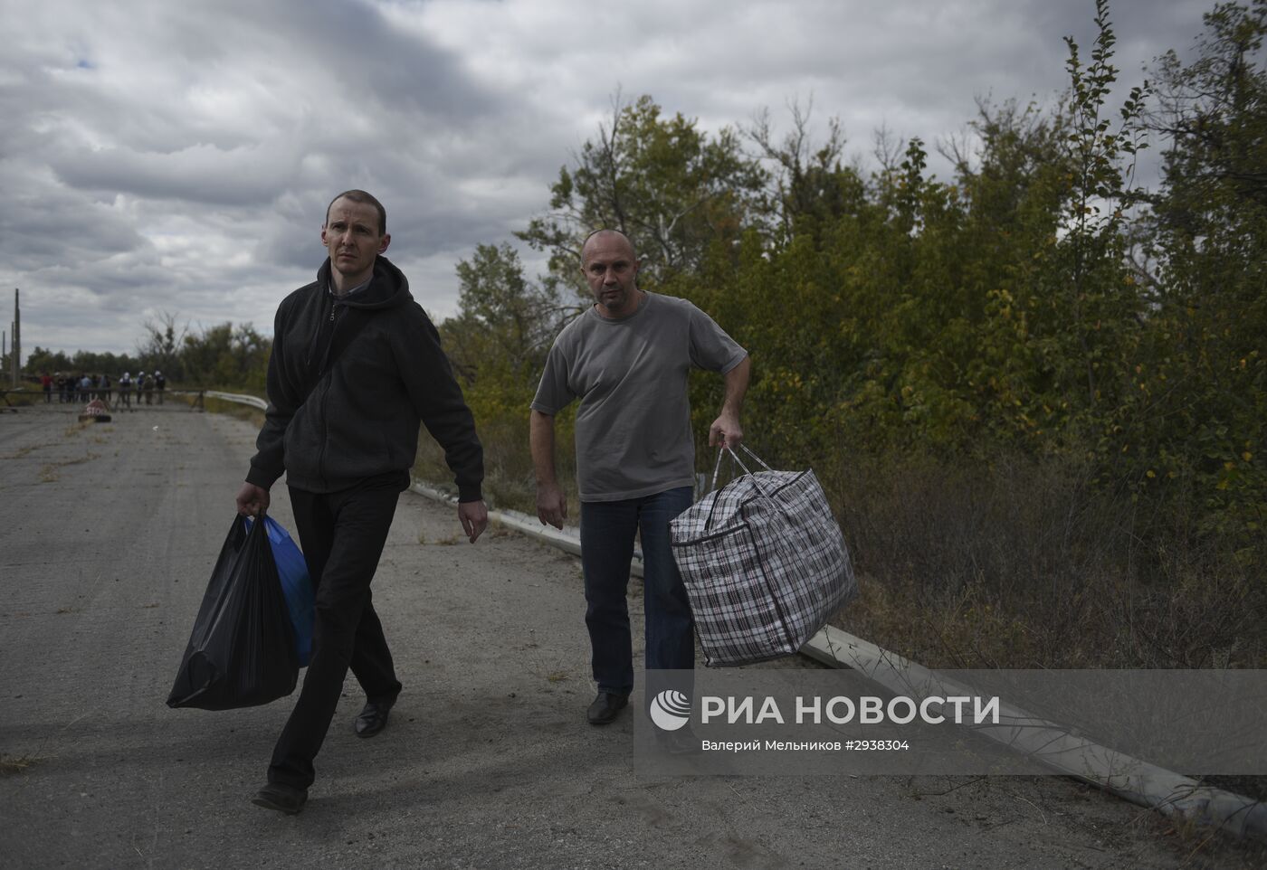 Обмен военнопленными между ДНР, ЛНР и Украиной в Луганской области