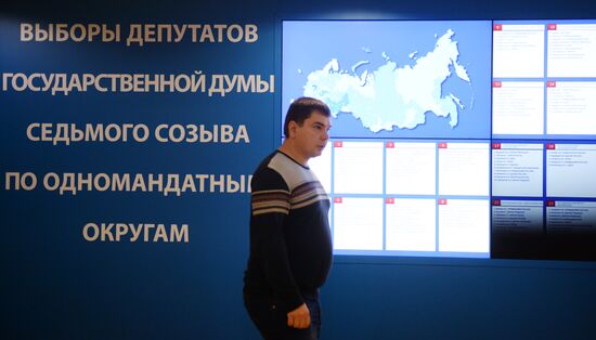 Работа ЦИК РФ