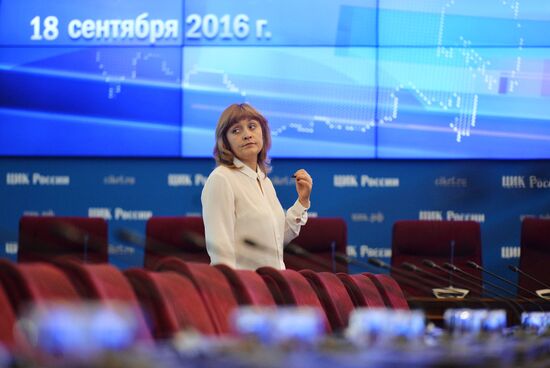 Работа ЦИК РФ