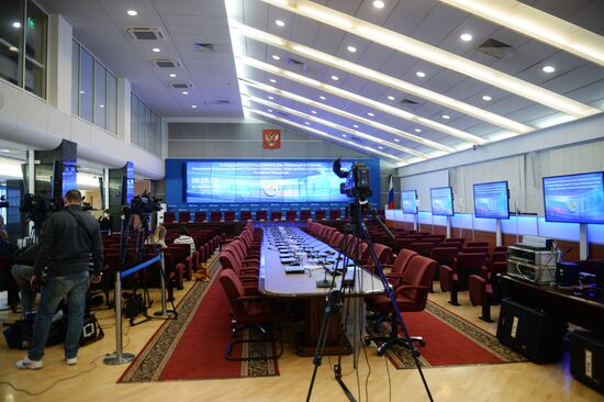 Работа ЦИК РФ