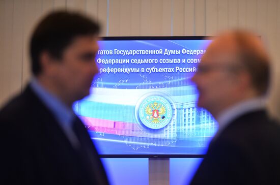 Работа ЦИК РФ