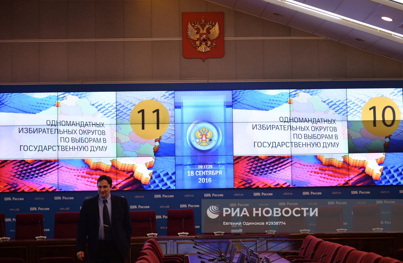 Работа ЦИК РФ