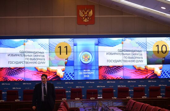 Работа ЦИК РФ