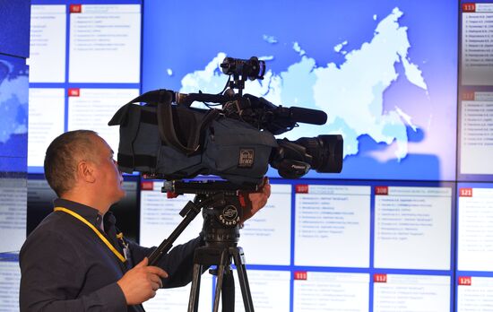 Работа ЦИК РФ