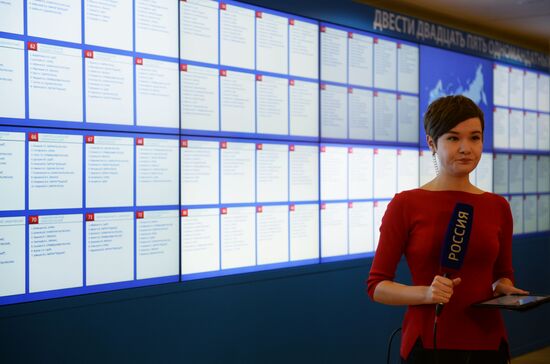 Работа ЦИК РФ