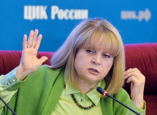 Работа ЦИК РФ