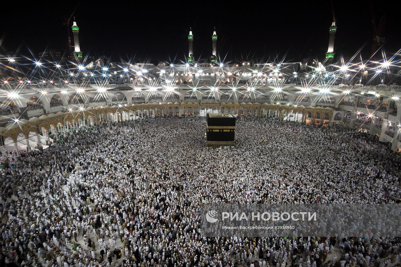 Паломники в Мекке