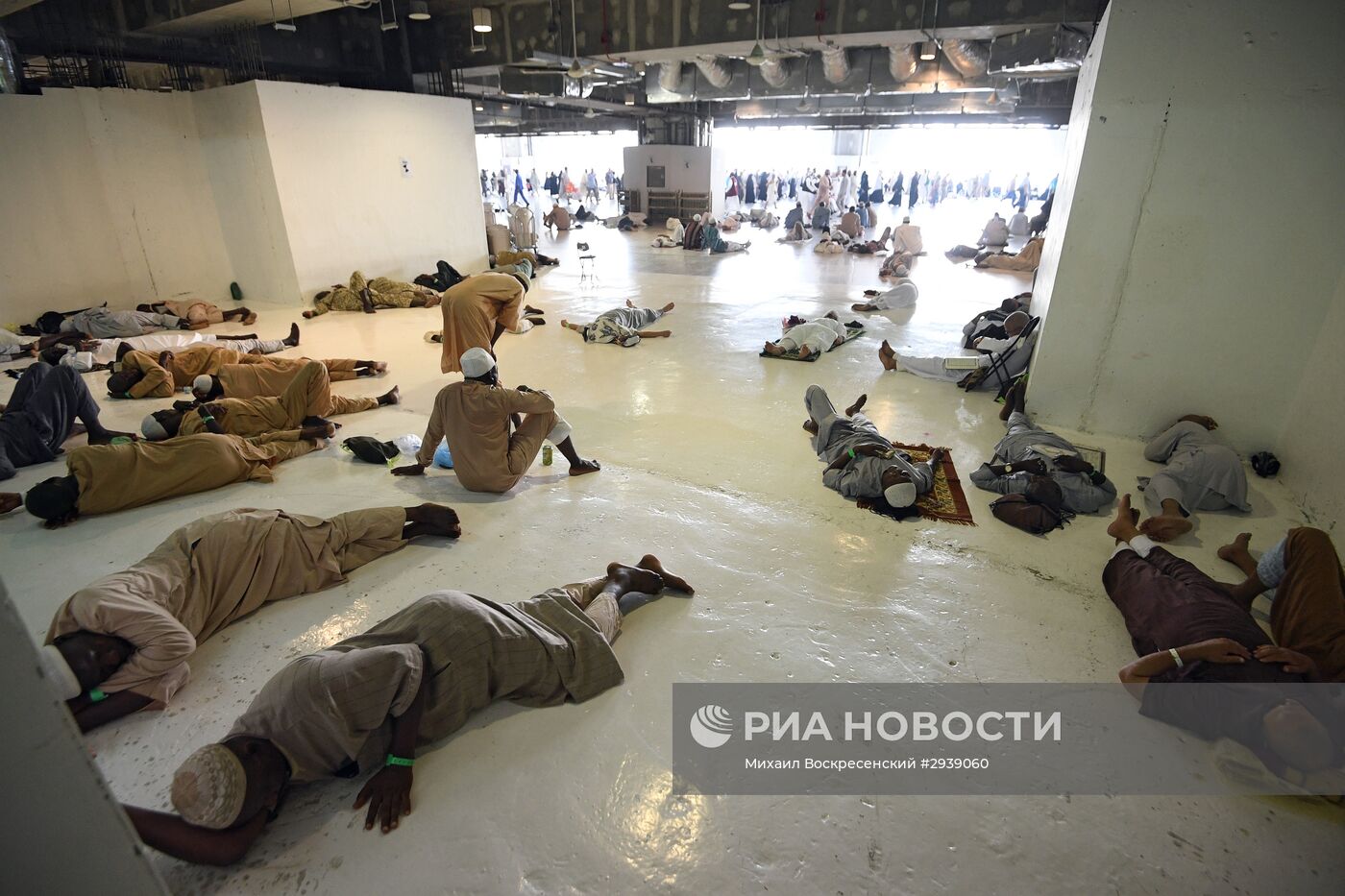 Паломники в Мекке