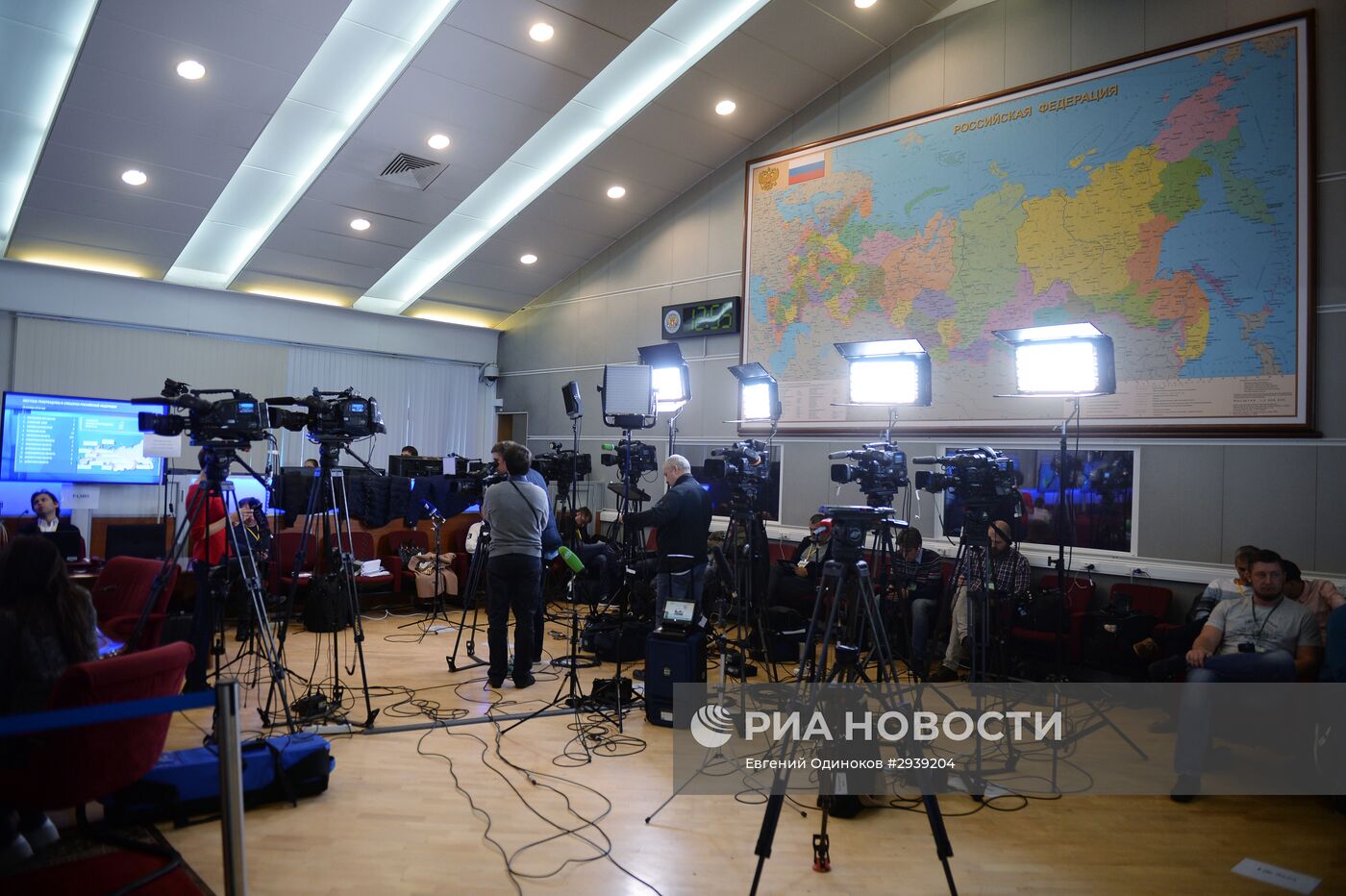 Работа ЦИК РФ