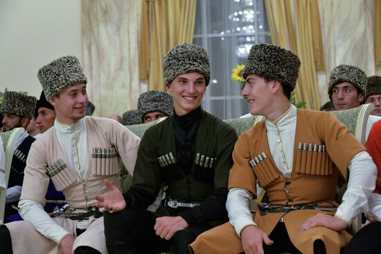 День чеченской женщины в Грозном