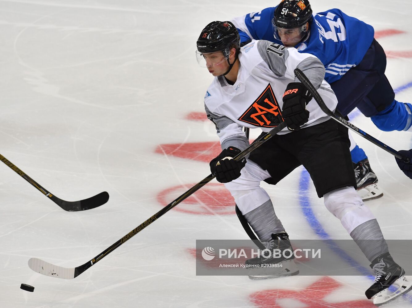 Хоккей. Кубок мира. Матч Финляндия - Северная Америка U23