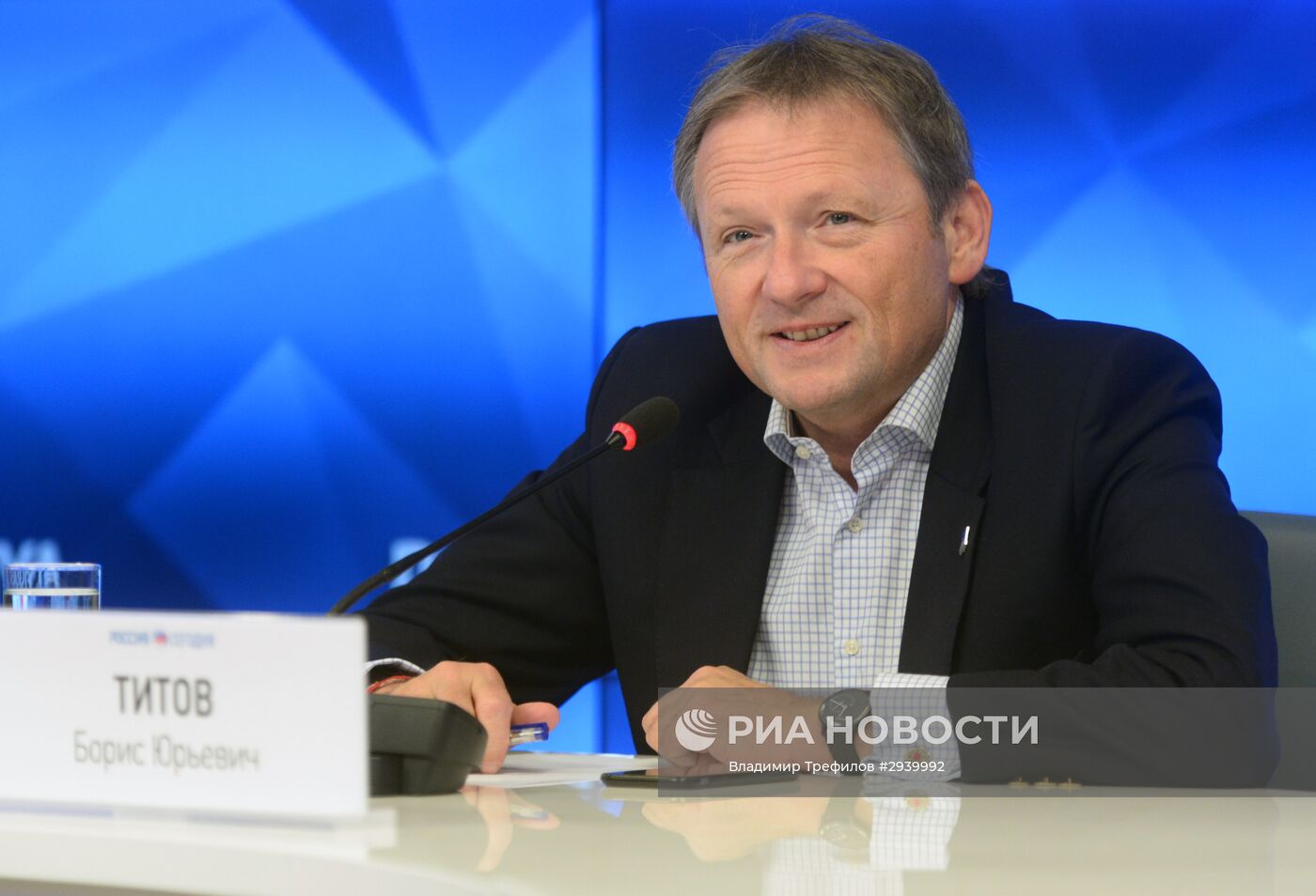Пресс-конференция лидера Партии роста Б. Титова по итогам выборов