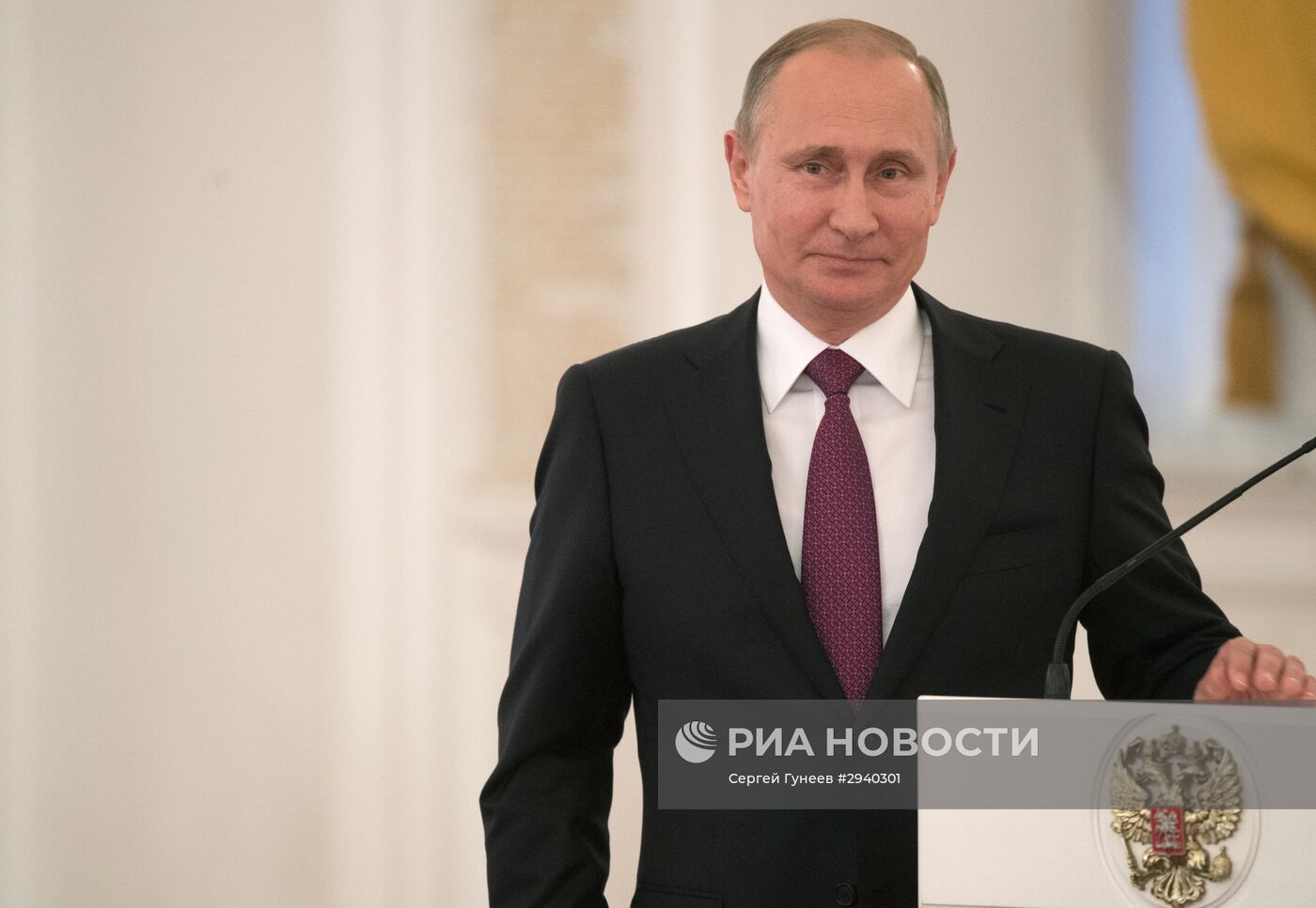 Президент РФ В. Путин встретился с паралимпийской сборной РФ по летним видам спорта