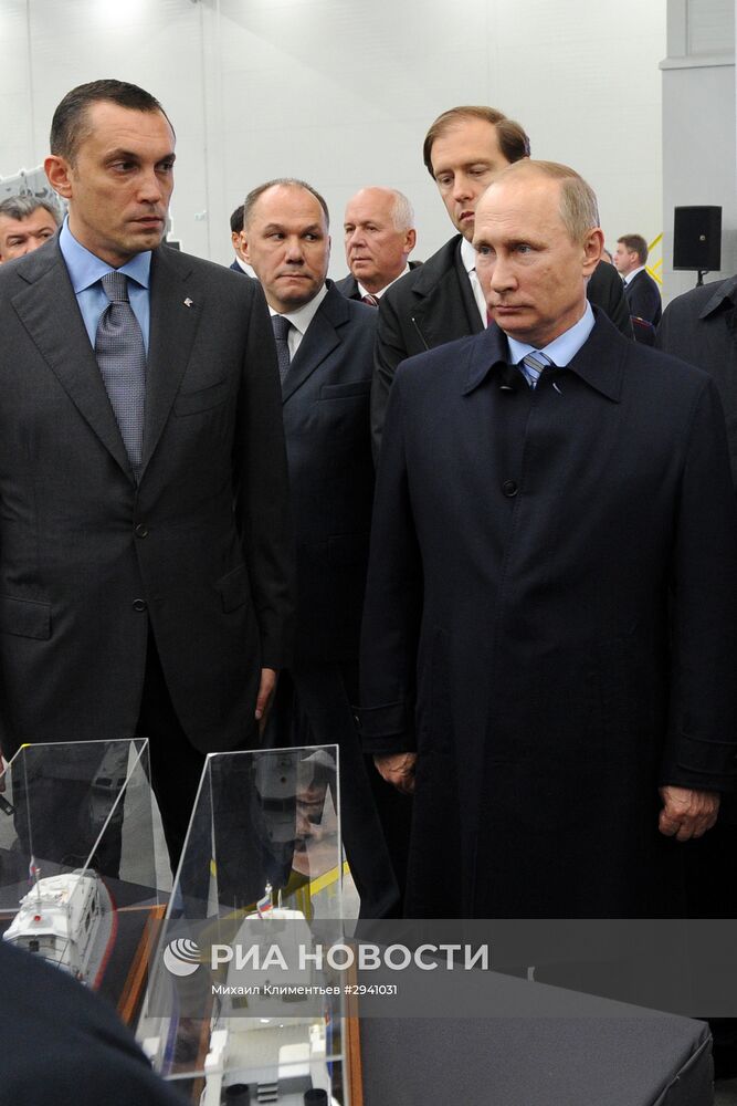 Рабочая поездка президента РФ В. Путина в Ижевск