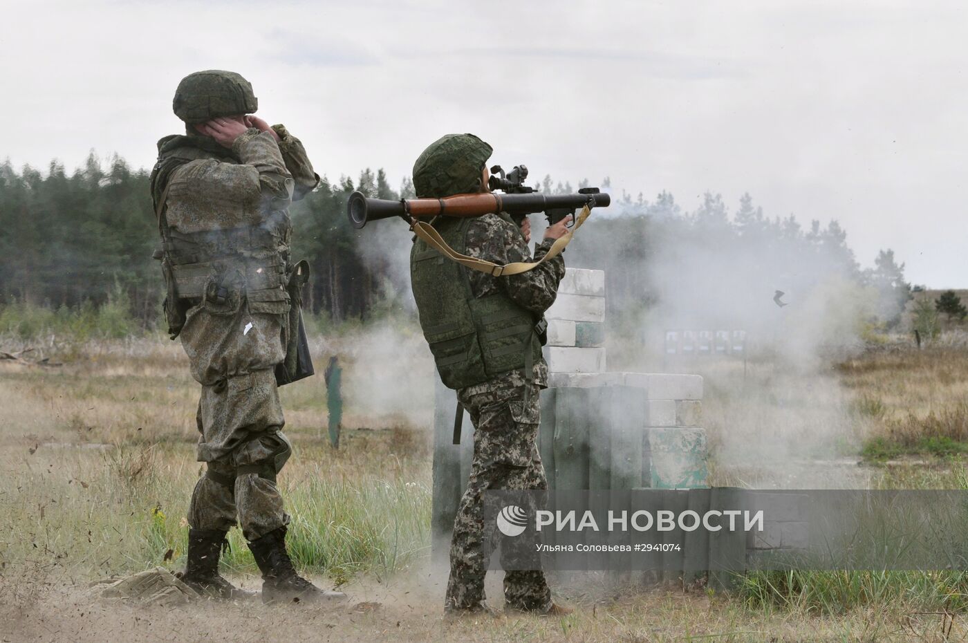 Тактические учения в Воронежской области