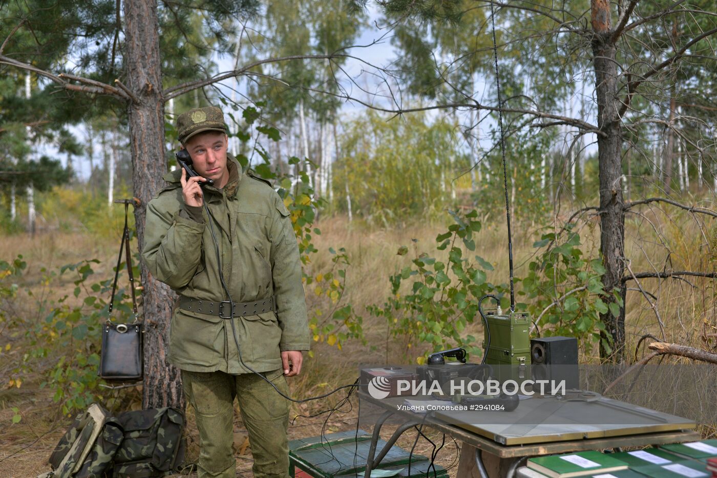 Тактические учения в Воронежской области