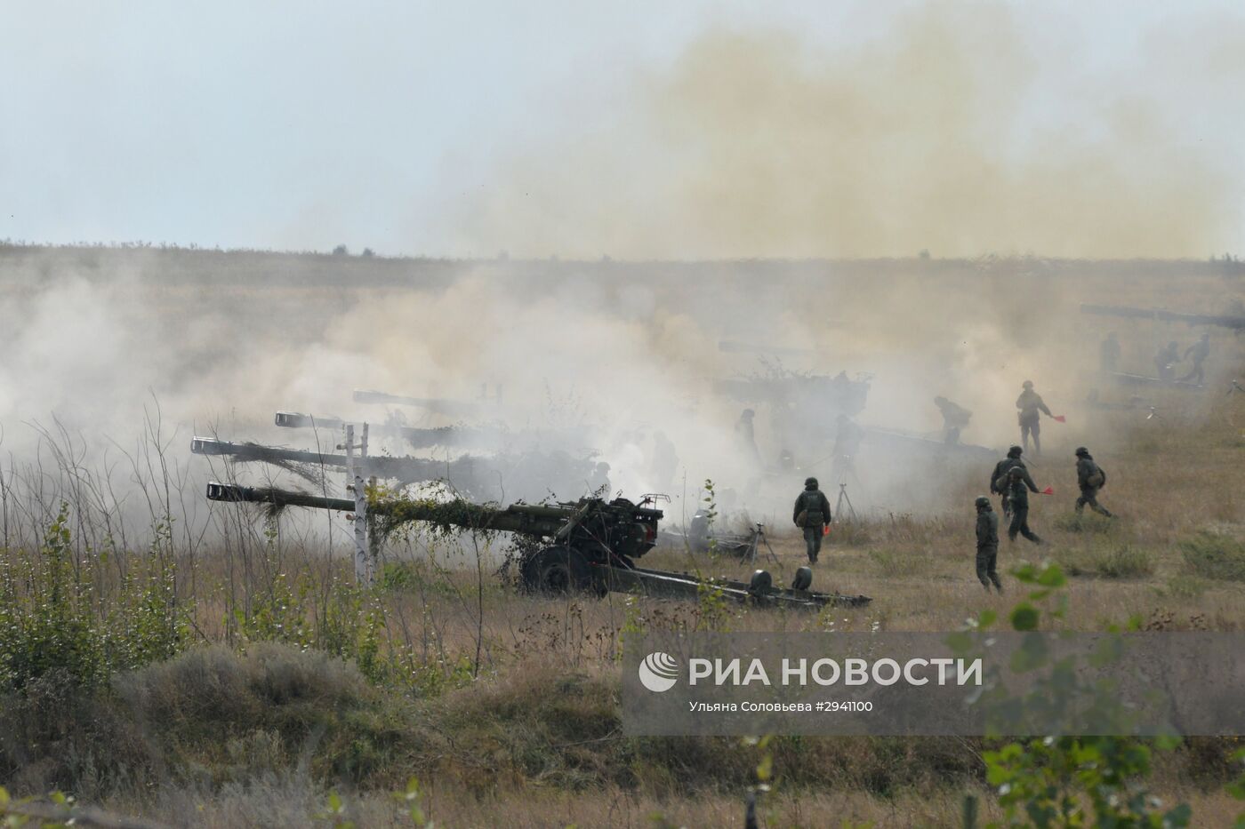 Тактические учения в Воронежской области