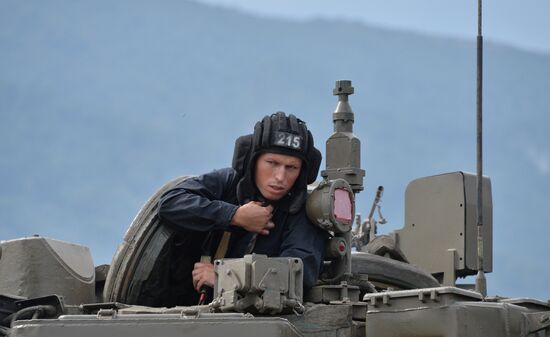 Военные учения ЮВО на Северном Кавказе