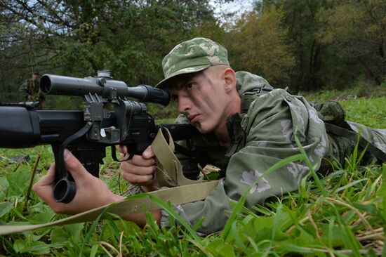 Военные учения ЮВО на Северном Кавказе