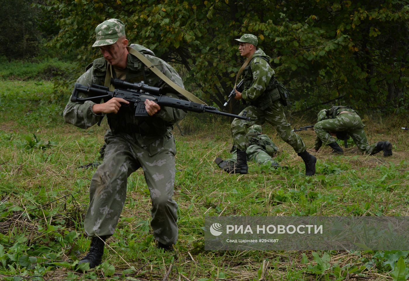 Военные учения ЮВО на Северном Кавказе