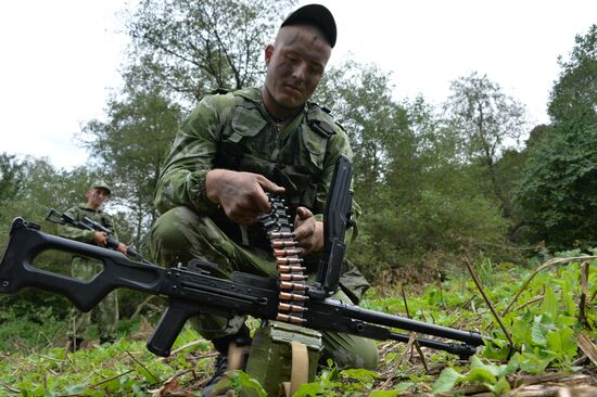 Военные учения ЮВО на Северном Кавказе