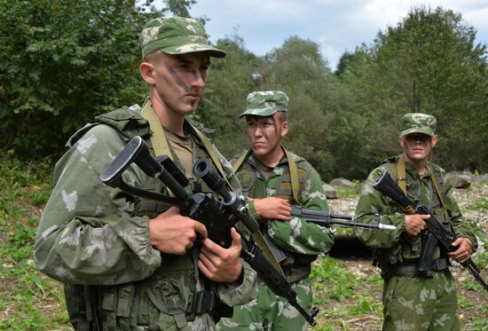 Военные учения ЮВО на Северном Кавказе