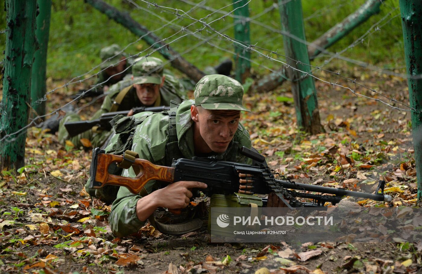 Военные учения ЮВО на Северном Кавказе