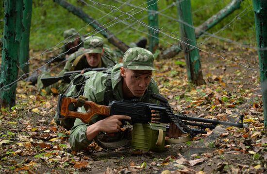 Военные учения ЮВО на Северном Кавказе