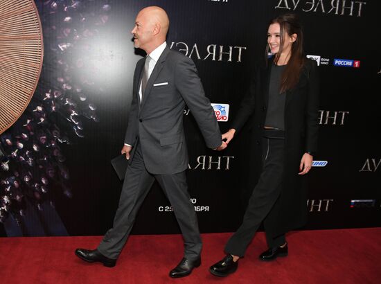 Премьера фильма "Дуэлянт"