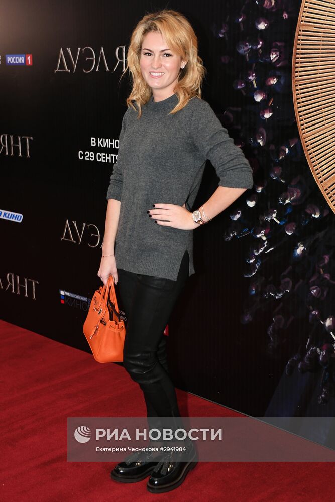 Премьера фильма "Дуэлянт"