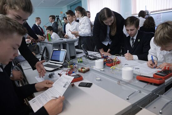 Инженерный класс в московской школе