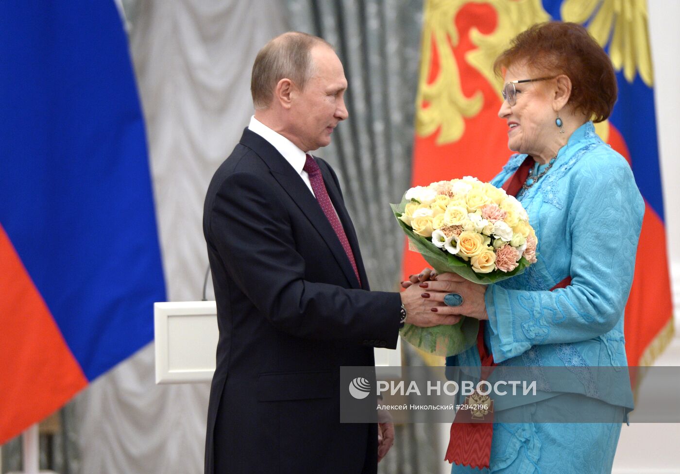 Церемония вручения государственных наград в Кремле