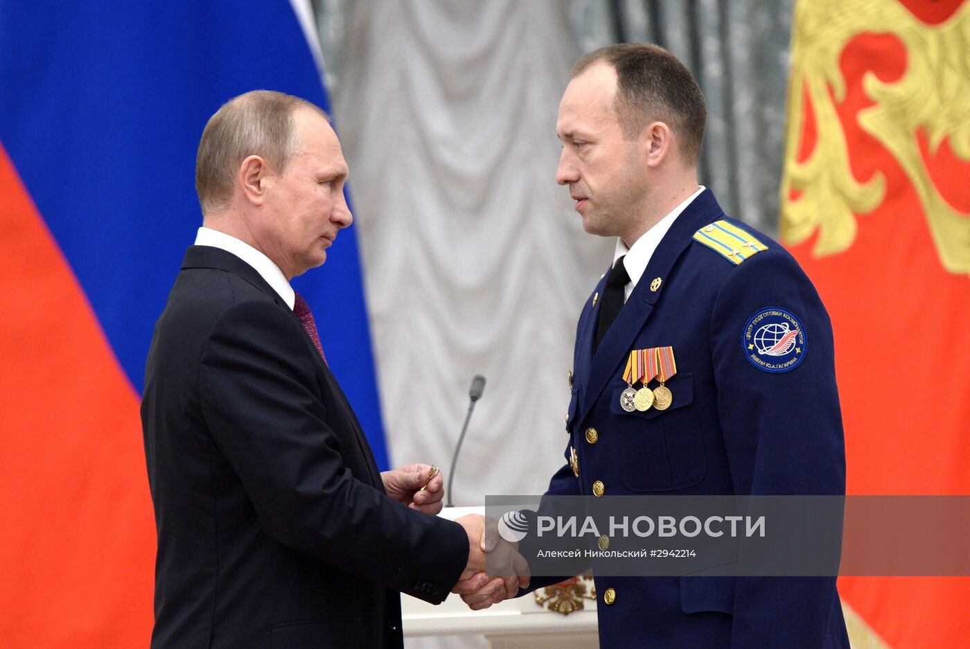 Церемония вручения государственных наград в Кремле