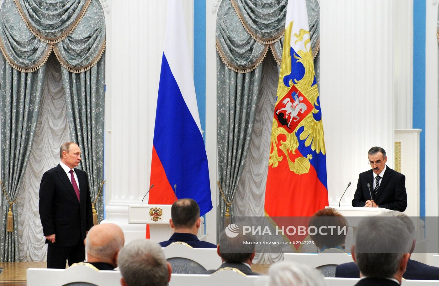 Церемония вручения государственных наград в Кремле