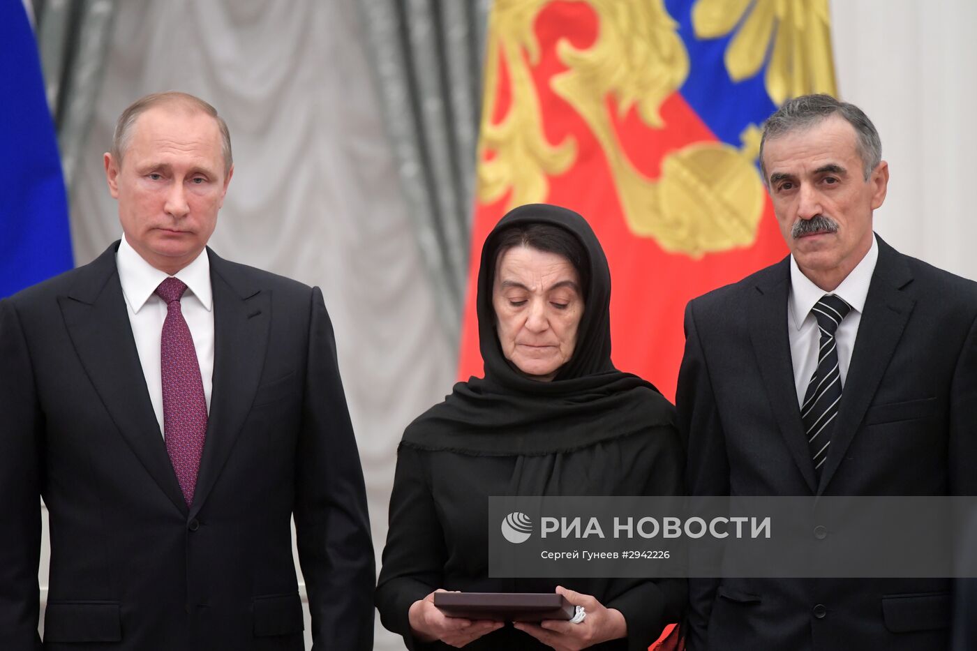 Церемония вручения государственных наград в Кремле