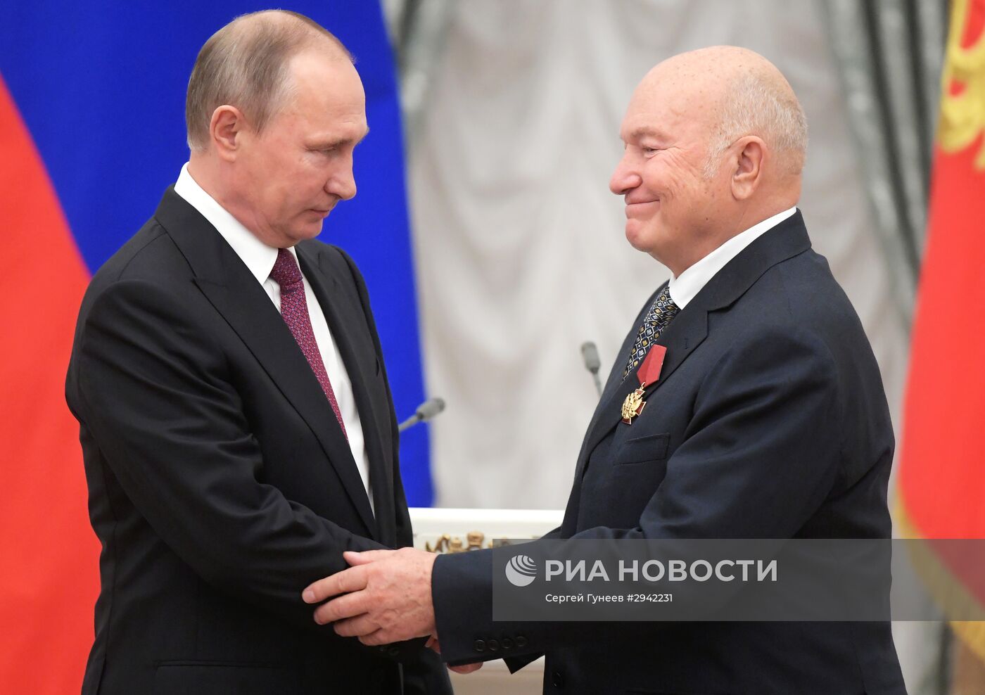 Церемония вручения государственных наград в Кремле