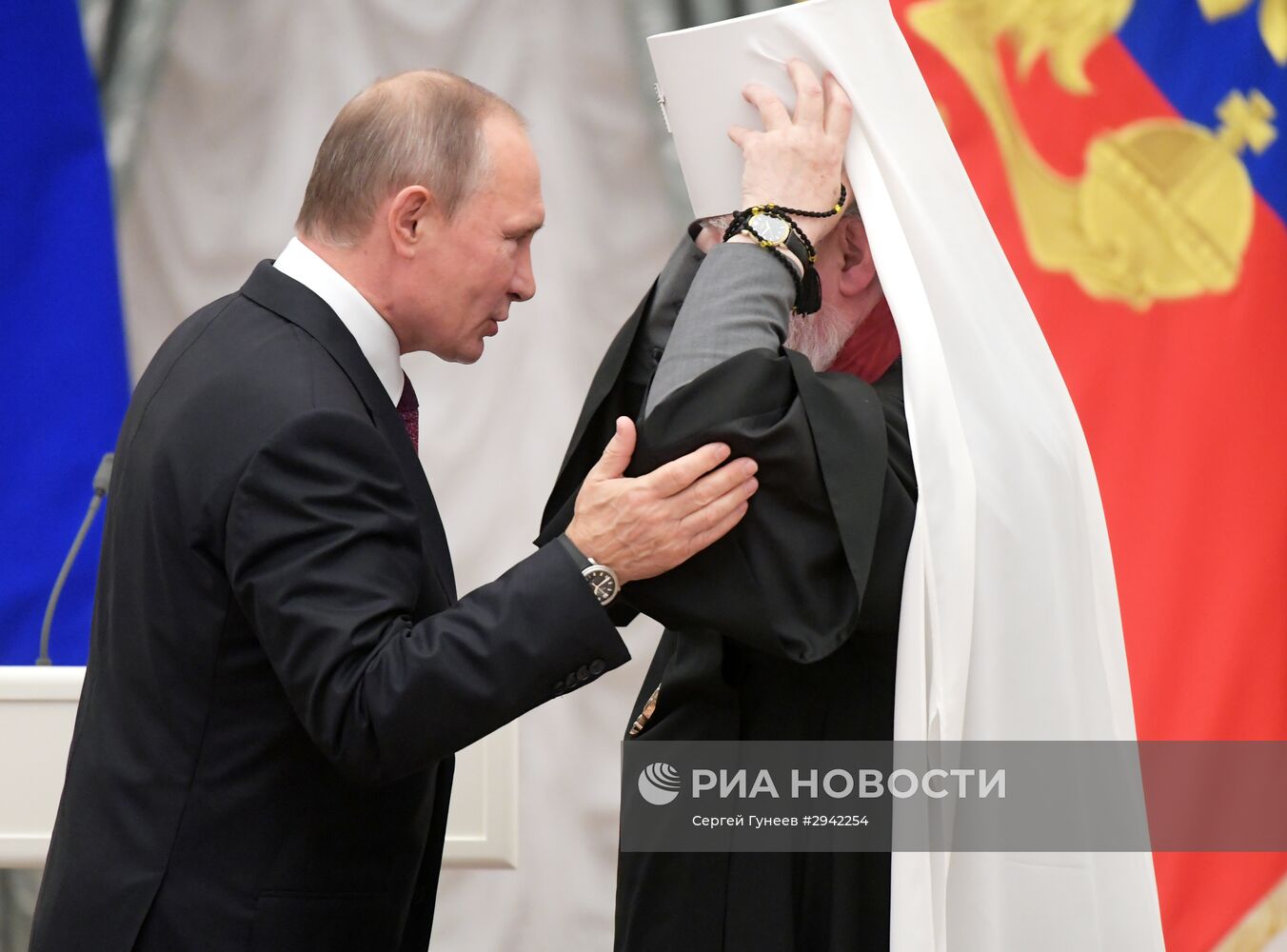 Церемония вручения государственных наград в Кремле