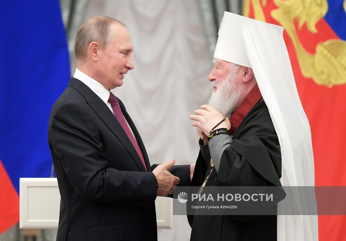 Церемония вручения государственных наград в Кремле