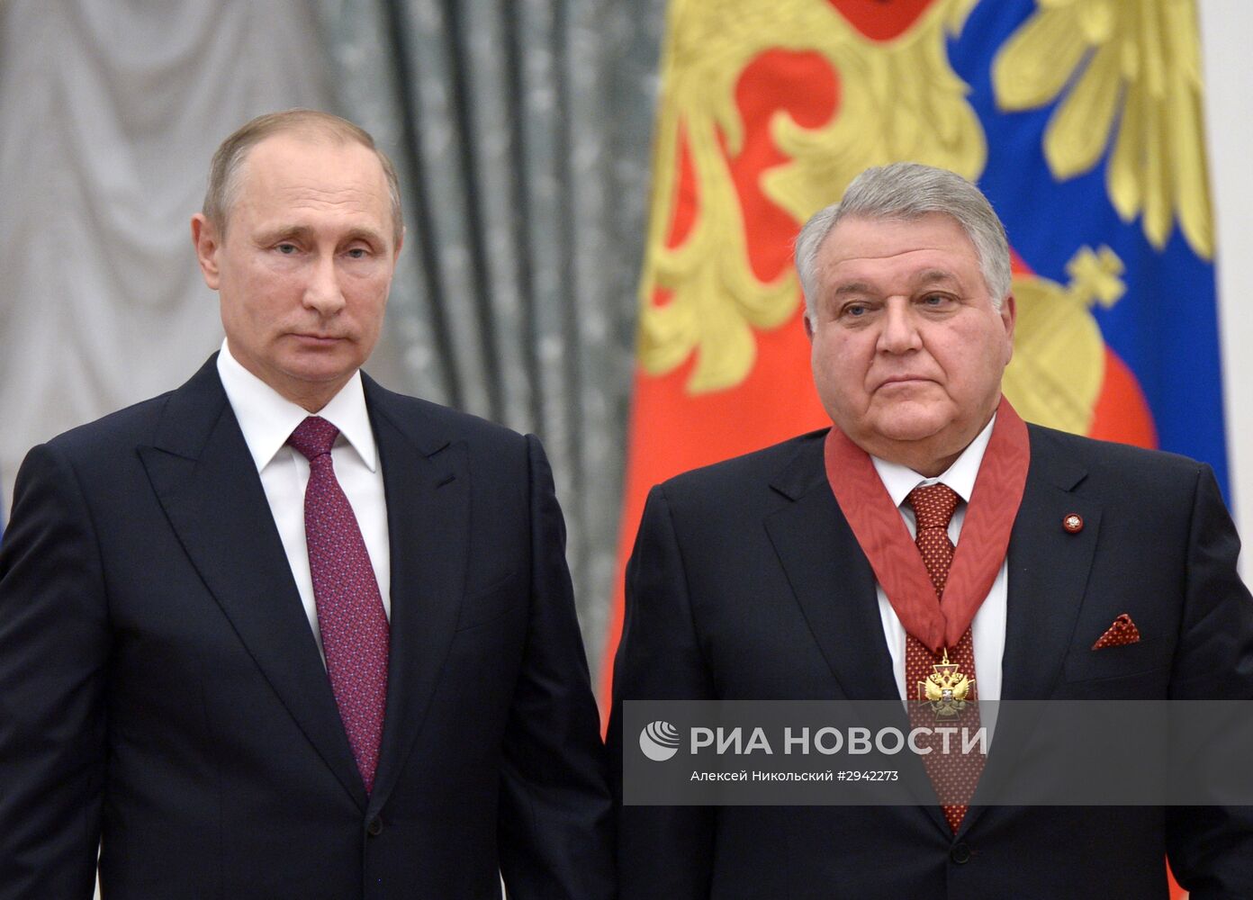 Церемония вручения государственных наград в Кремле