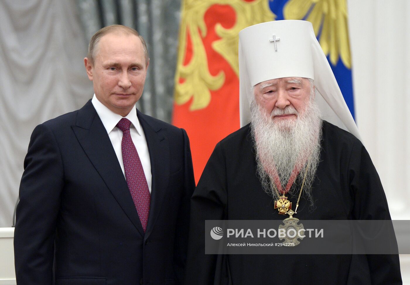 Церемония вручения государственных наград в Кремле