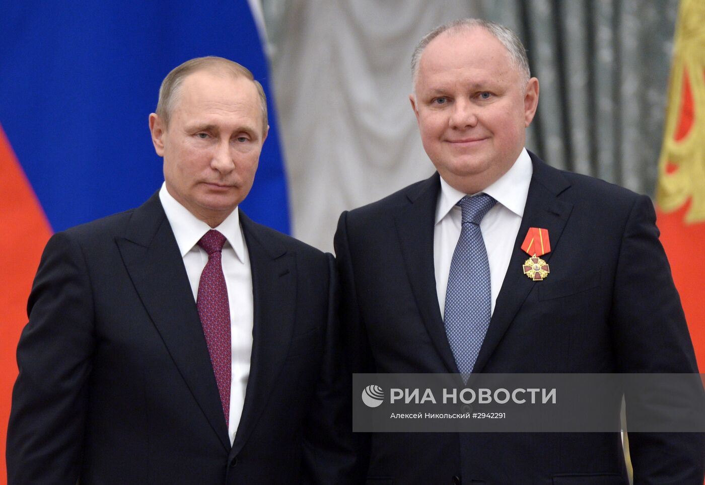 Церемония вручения государственных наград в Кремле