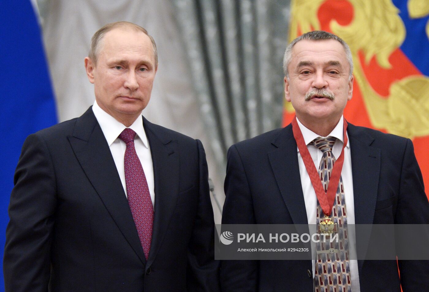 Церемония вручения государственных наград в Кремле