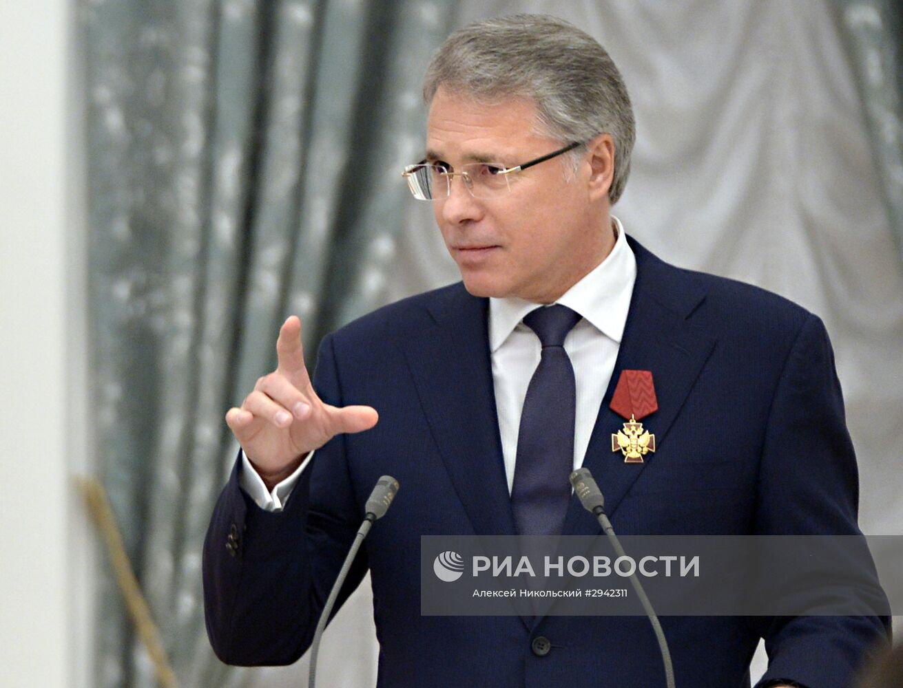 Церемония вручения государственных наград в Кремле