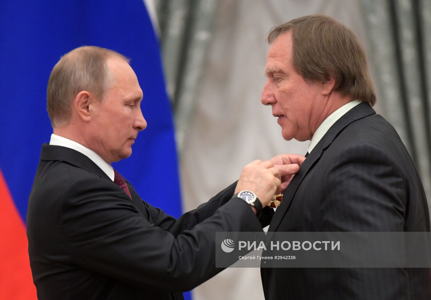 Церемония вручения государственных наград в Кремле