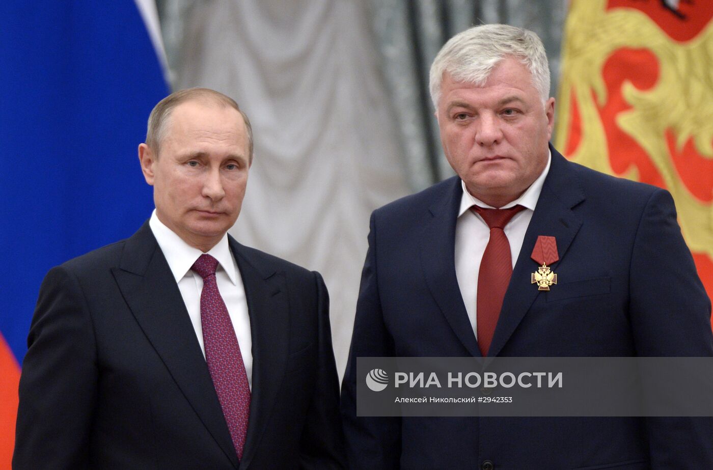 Церемония вручения государственных наград в Кремле