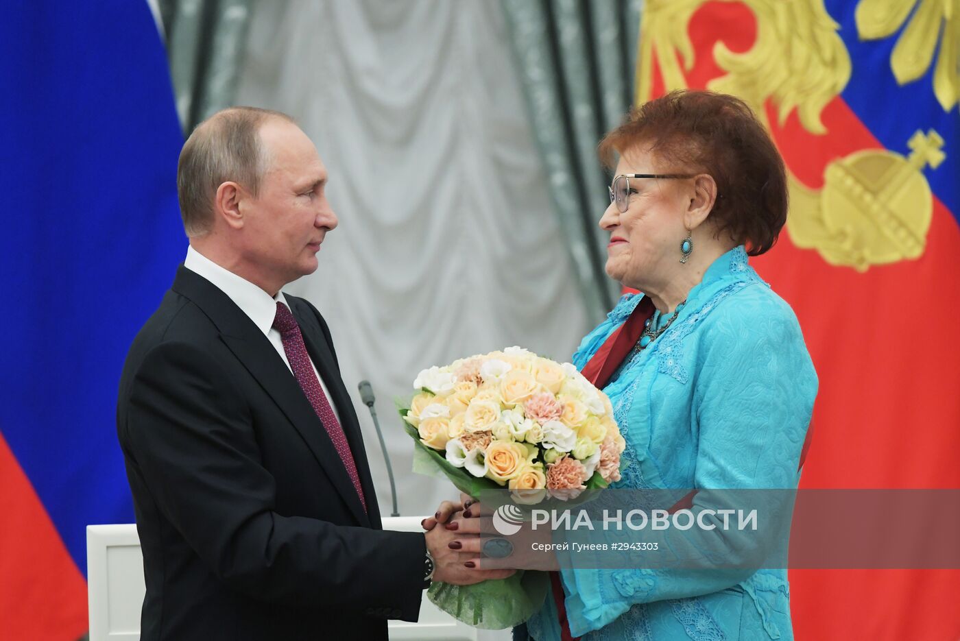 Церемония вручения государственных наград в Кремле