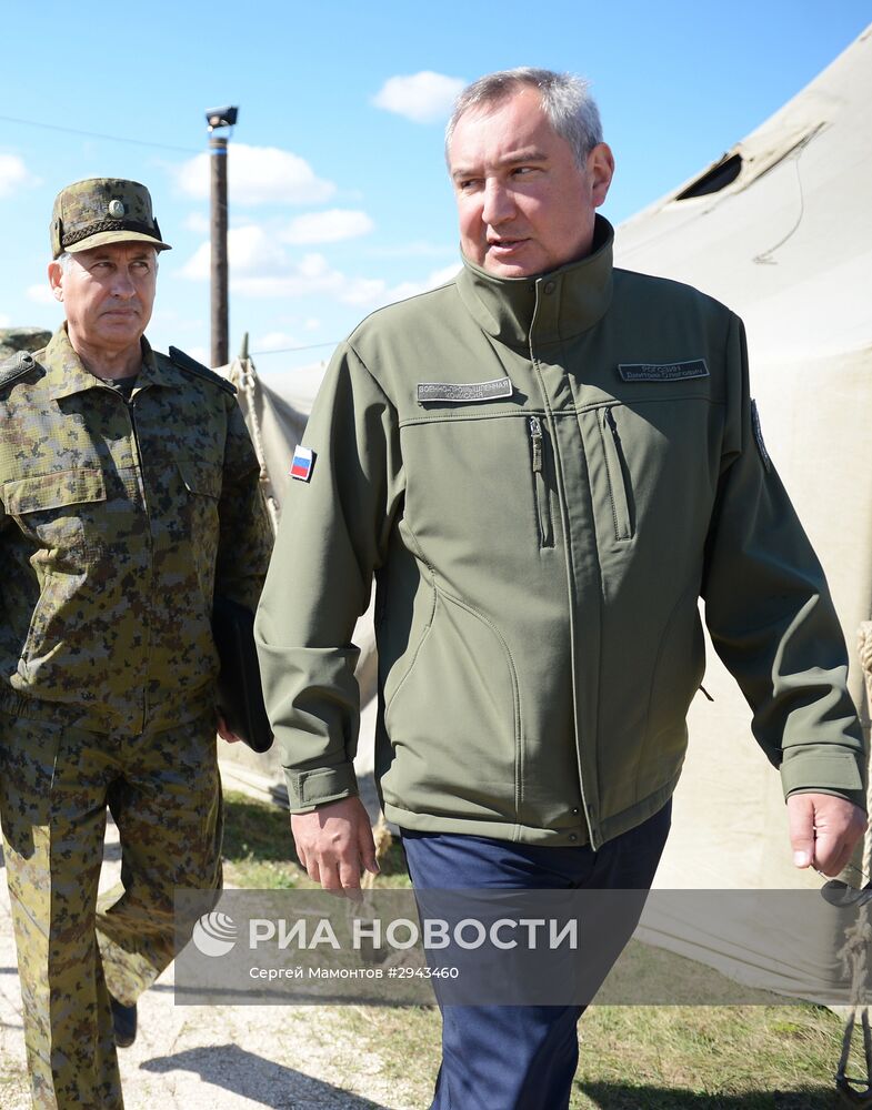 Рабочая поездка вице-премьера РФ Дмитрия Рогозина в Крым