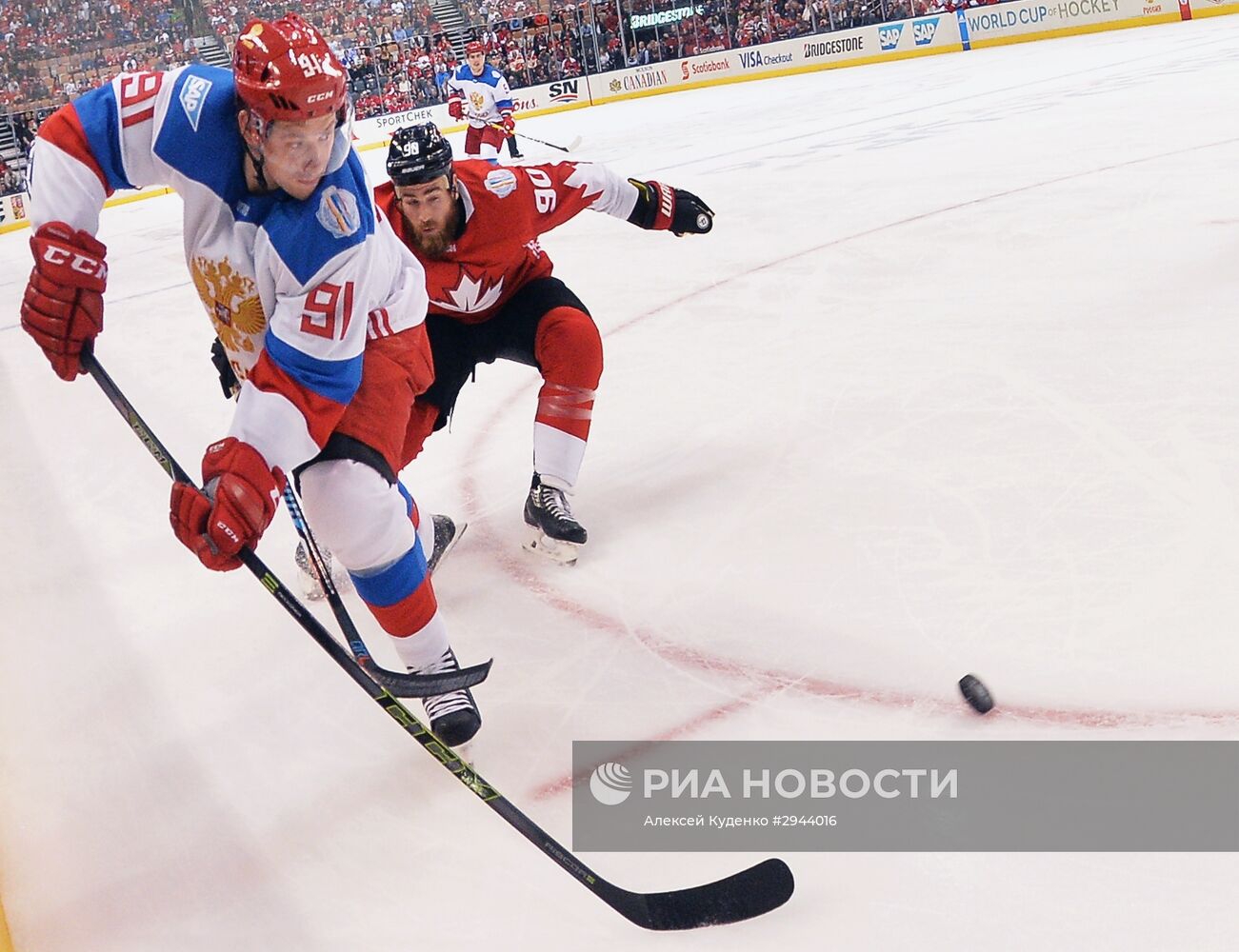 Хоккей. Кубок мира. Матч Канада - Россия